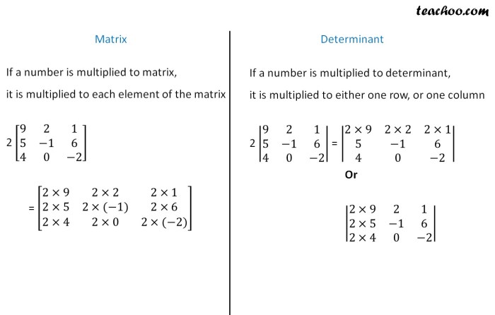 Determinants and inverses quiz part 1