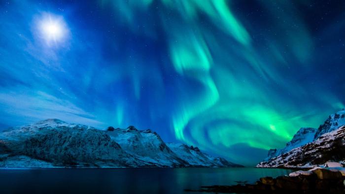 The aurora borealis is caused by the apex