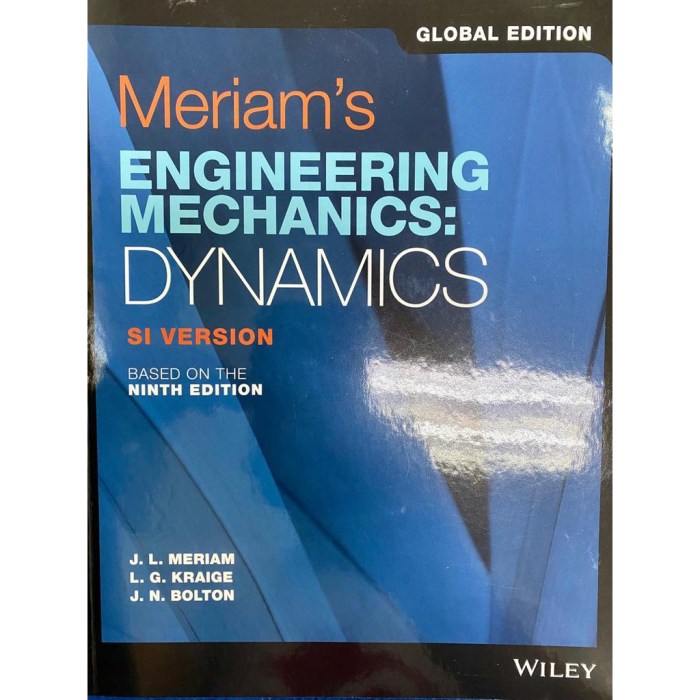 Engineering mechanics dynamics 9th edition