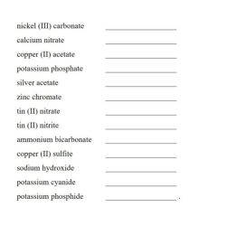 Polyatomic ions worksheet answer key