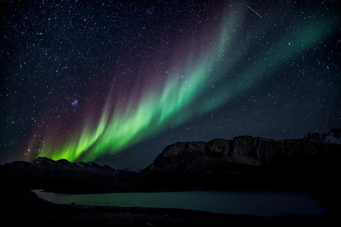 The aurora borealis is caused by the apex